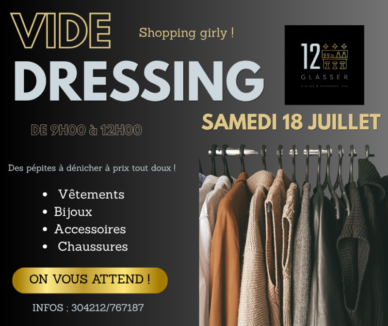 VIDE-DRESSING DE FOLIE AU 12 GLASSER !