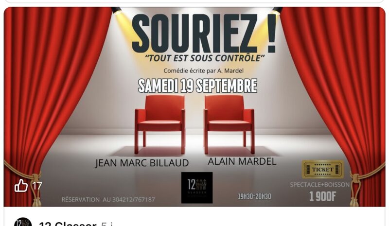 SOURIEZ ! – Tout est sous contrôle