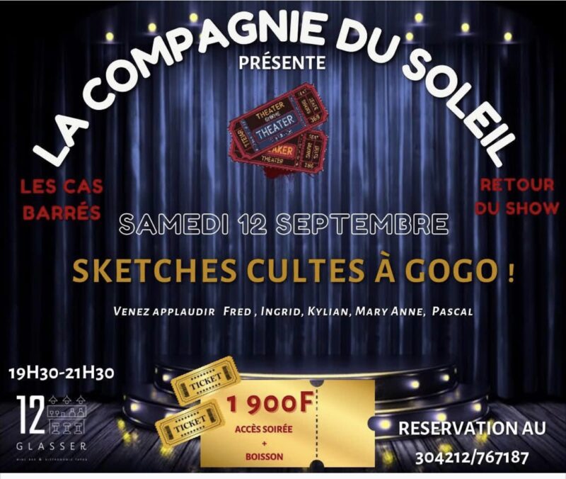 SOIRÉE SPECTACLE : LA COMPAGNIE DU SOLEIL